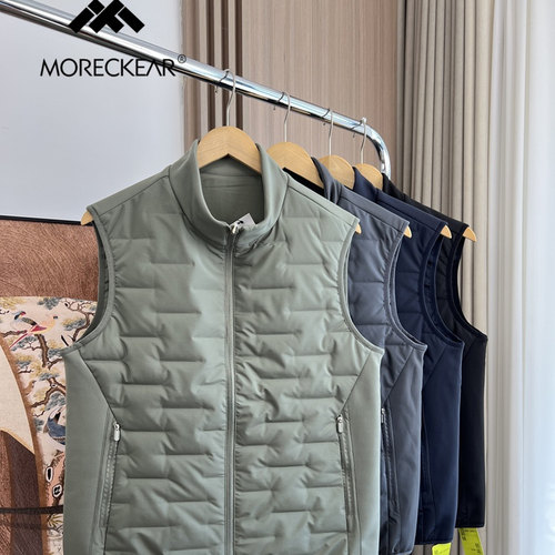 户外情侣款！轻盈90鸭绒！外贸男装秋冬防风保暖运动休闲羽绒马甲