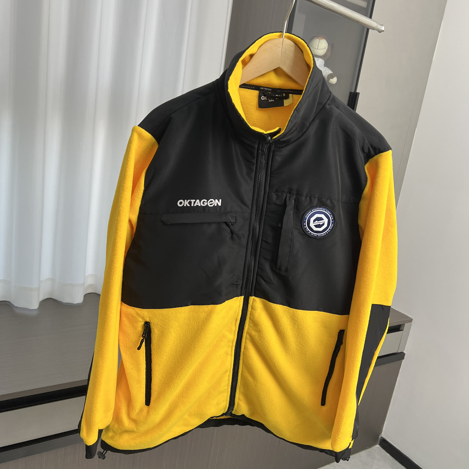 高端加绒防风保暖通勤立领外套