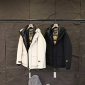 冬季 特价 石墨烯发热科技三防羽绒服潮 高蓬松 男装 清 户外系列