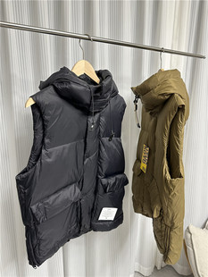 高充绒！轻盈蓬松！90灰鸭绒！冬季男士外贸防水连帽羽绒马甲背心