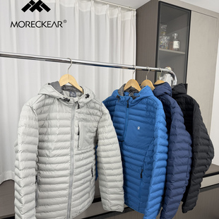 出口牛货！厚度刚好！外贸男装秋冬轻量防风保暖连帽休闲棉衣外套