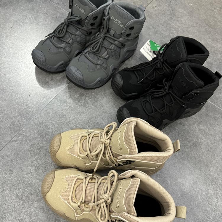 户外登山鞋防滑高帮工装鞋