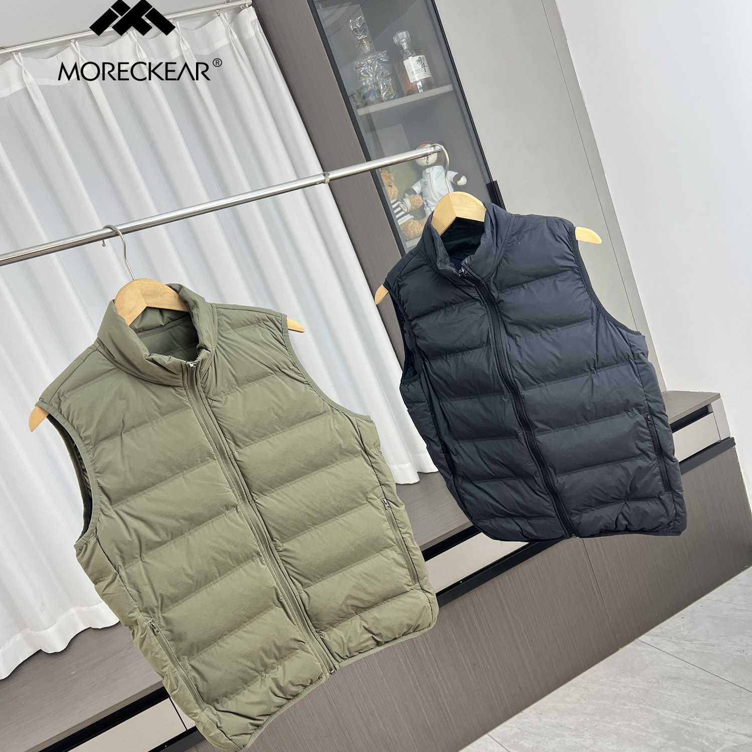 王炸单品！轻盈防风！外贸男装秋冬情侣款户外立领加厚保暖棉马甲,男装,常规马甲,淘宝优惠券,粉丝福利购,淘宝优惠卷