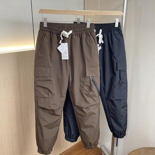 户外防风防泼水保暖羽绒裤 无惧风寒 冬季 外贸男装 潮 高蓬松鸭绒