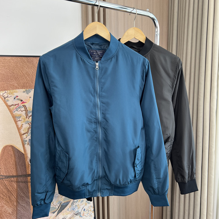 出口订单！经典有型！外贸男装秋季休闲百搭棒球服运动夹克外套潮