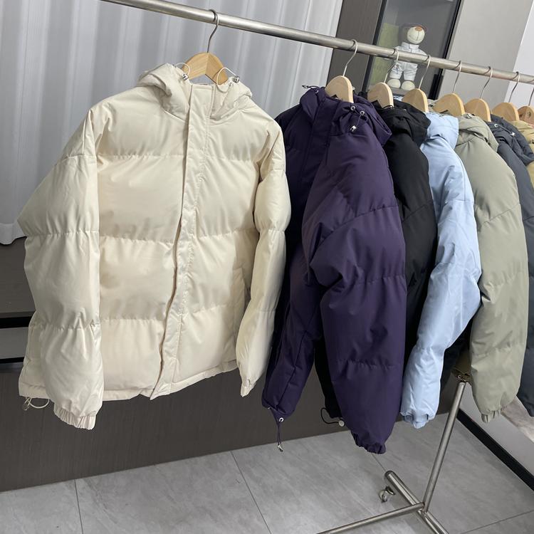 百搭加厚连帽休闲羽绒服外套