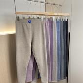 升级 秋冬男女外贸高弹力保暖秋裤 情侣款 驼绒加厚加绒打底裤