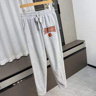 外贸运动休闲松紧腰卫裤 美单49.9叨 秋冬男士 抓绒内里 毛巾料