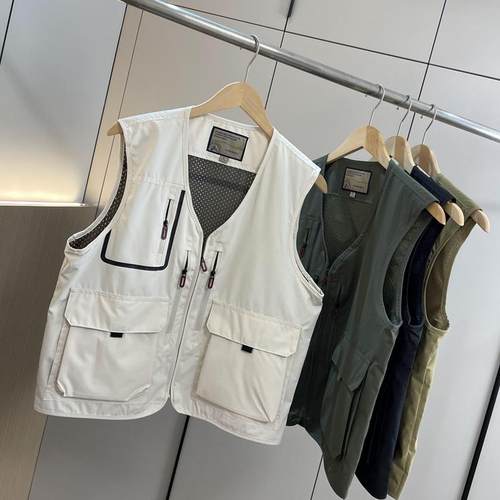 休闲坎肩登山钓鱼工装背心