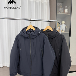 自留款！轻量化户外！秋冬男士外贸时尚休闲连帽保暖棉服棉衣外套