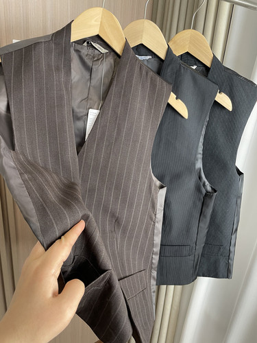 英伦修身休闲马甲西装背心