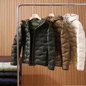 收尾 秋冬情侣休闲保暖连帽羽绒服潮 外贸男装 轻暖御寒 高蓬松