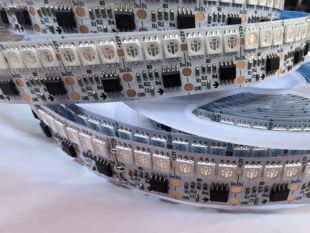 1903灯带全彩KTV幻彩彩灯505012v酒吧宴会厅可编程流水跑马灯带