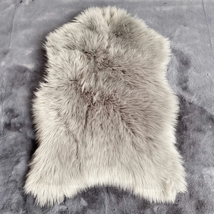 微瑕圆形地毯座垫处理5cm仿皮草长毛绒布料diy兽装玩偶展示背景布