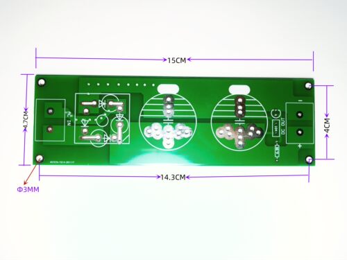 ZLMK-03整流滤波电源板大功率交流转直流pcb线路板全桥整流滤波