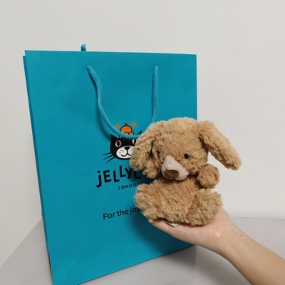 正版现货JELLYCAT甜美小狗玩偶可爱软萌毛绒玩具