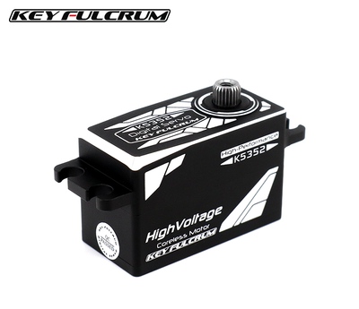 爆款KEY FULCRUM K5352 0.05S全金属短身数码舵机 漂移电房车13kg