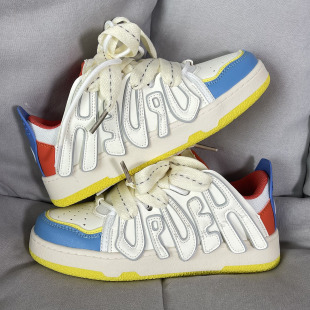 情侣百搭运动休闲鞋 高街复古滑板面包鞋 ins小众原创美式 国潮男鞋