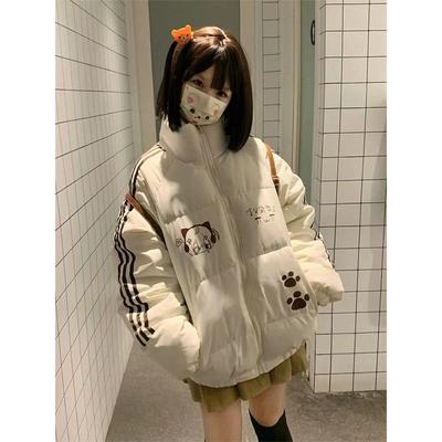 初冬宅萌感棉服~亚亚加厚外套