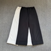 九分薄棉柔软直筒女士纯色夹棉棉裤 外穿棉裤 女 秋冬季 外贸尾货女款