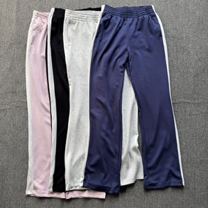 外贸尾货女款秋季运动裤直筒百搭舒适女士休闲运动长裤 瑕疵处理