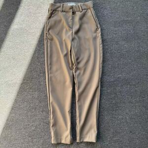 新款外贸尾货春秋季女款休闲西裤百搭小脚女士上班商务正装九分裤