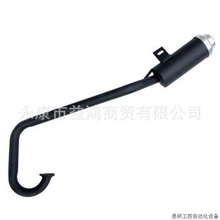 49CC四轮摩托车配件 改装小小公牛迷你沙滩车单铁排气管 消.议价