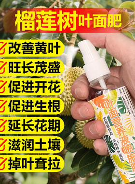 榴莲专用肥料榴莲树树苗营养液开花保花保果结果挫果增产增收肥料