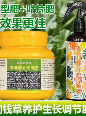 铜钱草专用肥料小苗花盆栽水培植物营养液花肥专用土培水溶化肥料
