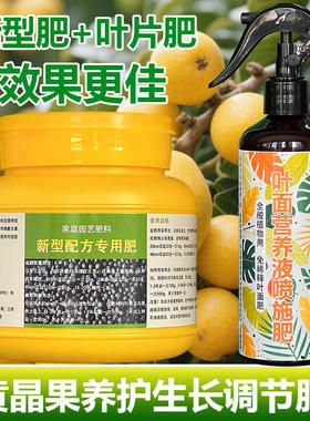 黄晶果专用肥料黄晶果树营养液喷剂有机肥盆栽种植专用土叶面肥料