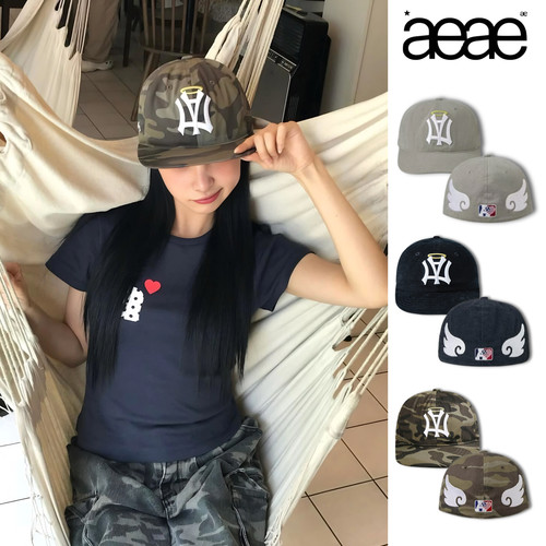 【官网正品】aeae迷彩刺绣棒球帽