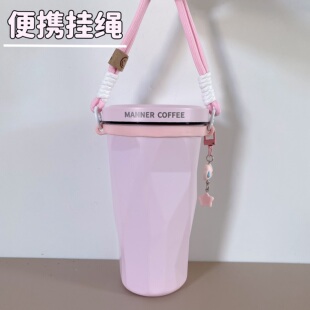 适用于manner杯型水杯套挂绳硅胶瓶塞防摔杯托吸管帽一站式配件