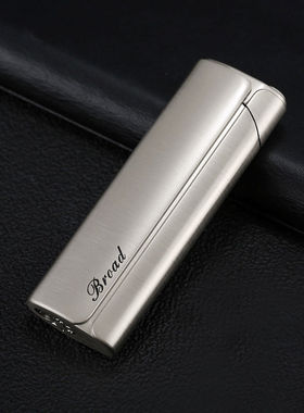 博达BD274长条猎鹰金属电镀创意充气防风红焰打火机点烟工厂