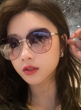 太阳镜防晒眼镜潮网红大脸新款偏光显瘦防紫外线女士时尚韩版墨镜