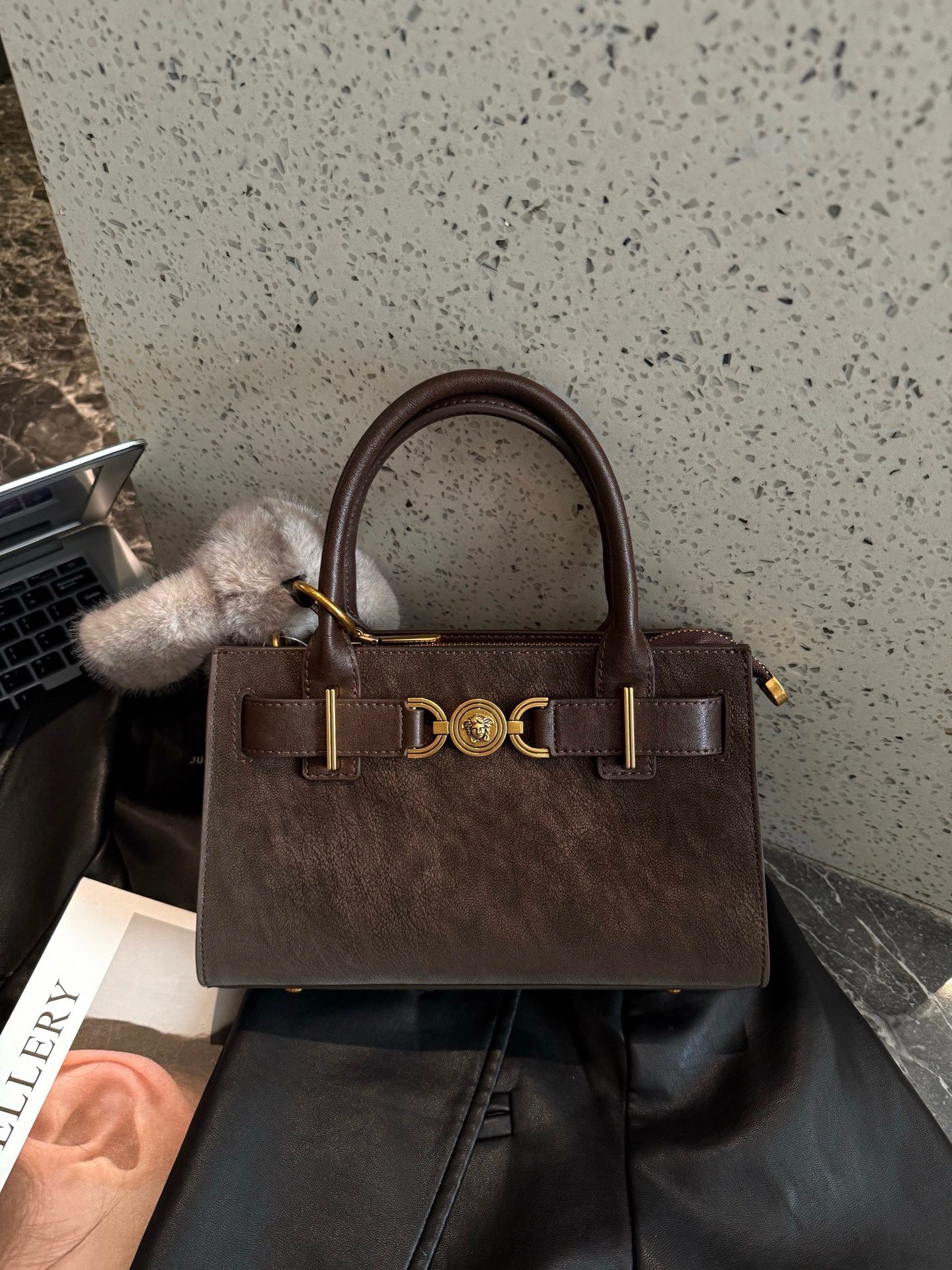 同丰女包小方手提单肩斜挎复古潮