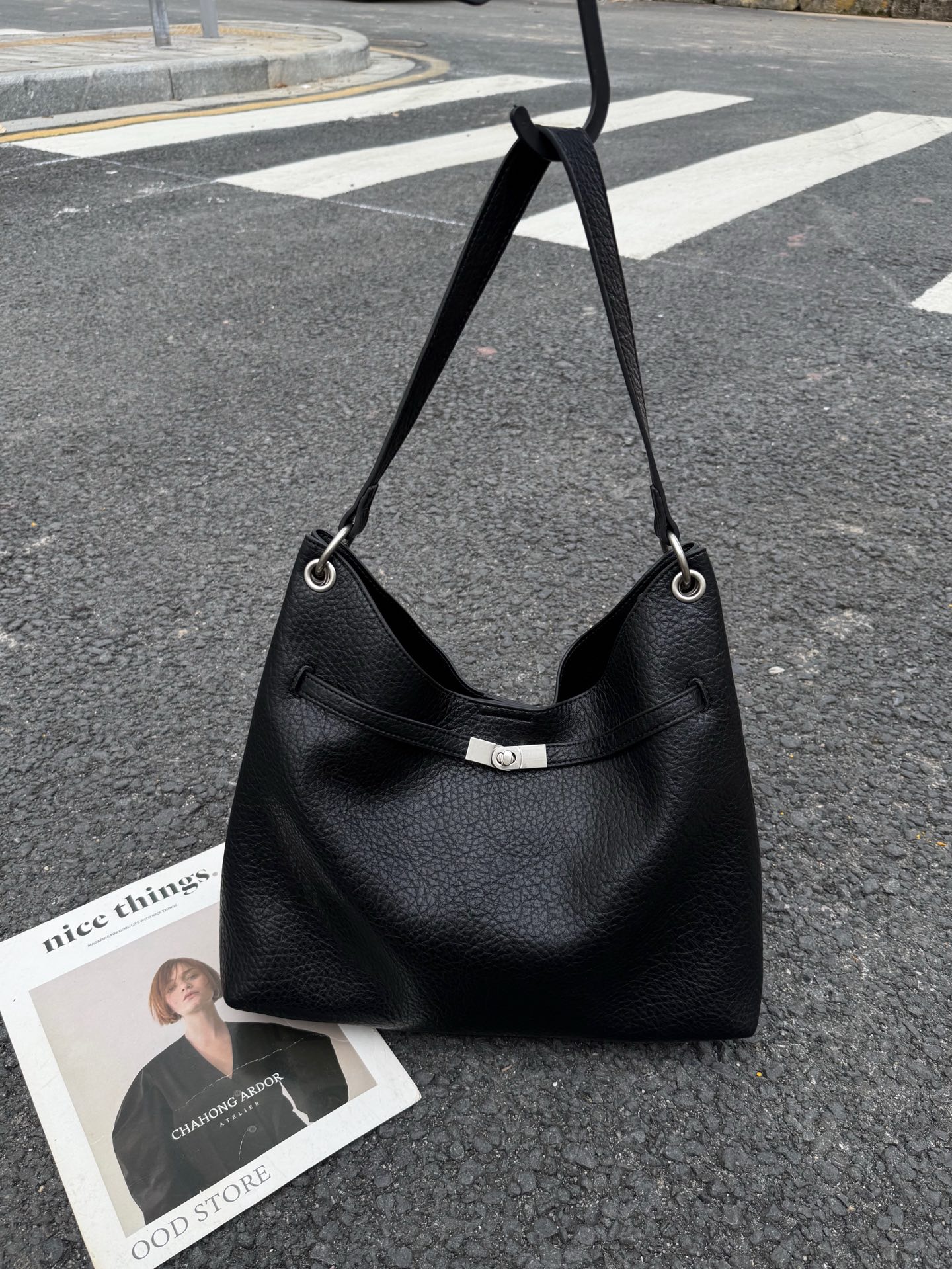 2025秋冬新款女包高级感大象纹腋下托特包时尚百搭单肩斜挎包休闲