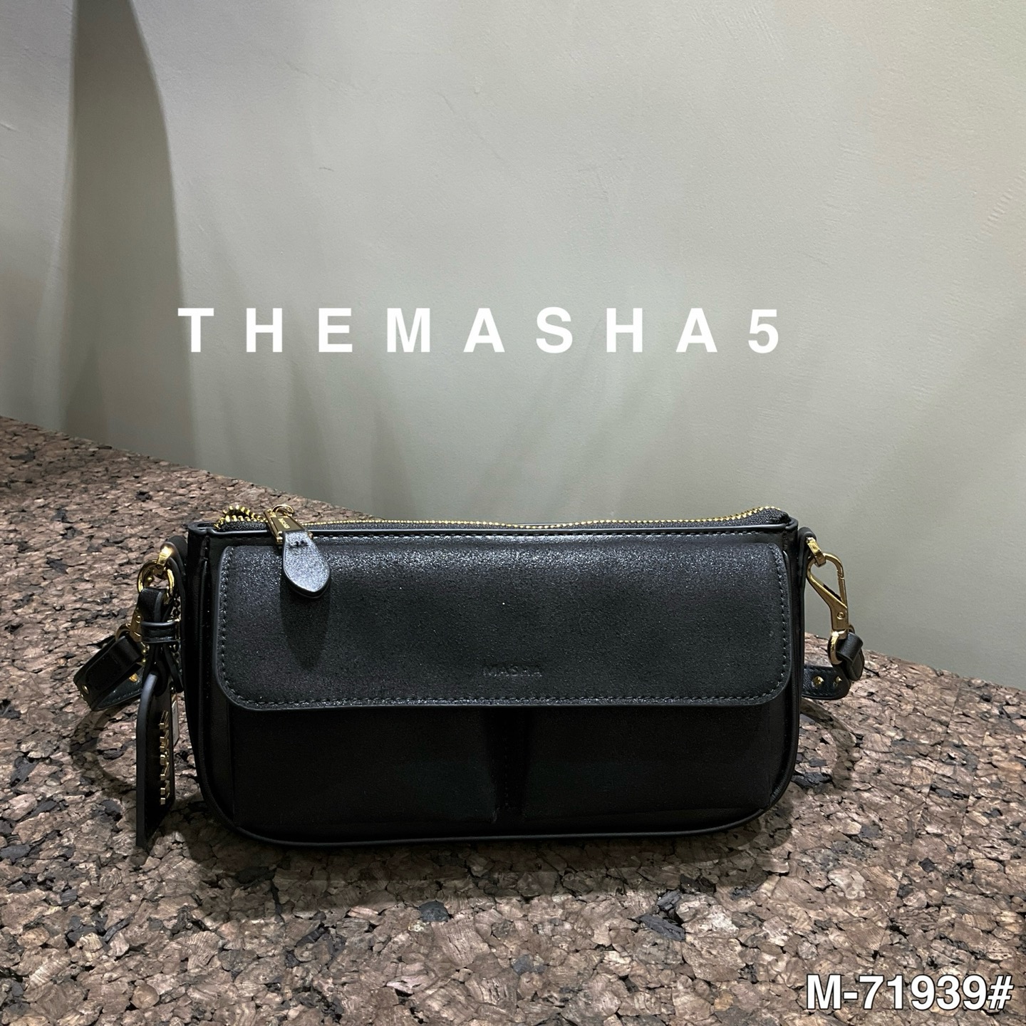 玛莎女包小单肩斜挎机车百搭腋下