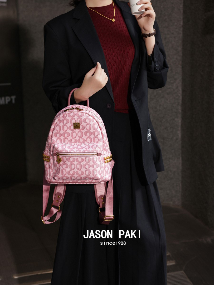 杰森柏奇2026春季新款女包高级感小众手提包时尚百搭双肩包小背包