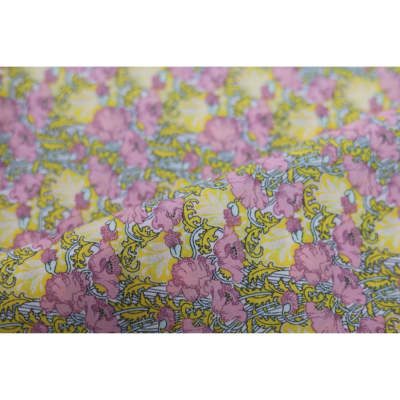 【105148-2】Lib*rty虞美人80支高密棉布140cm印花diy服装面料