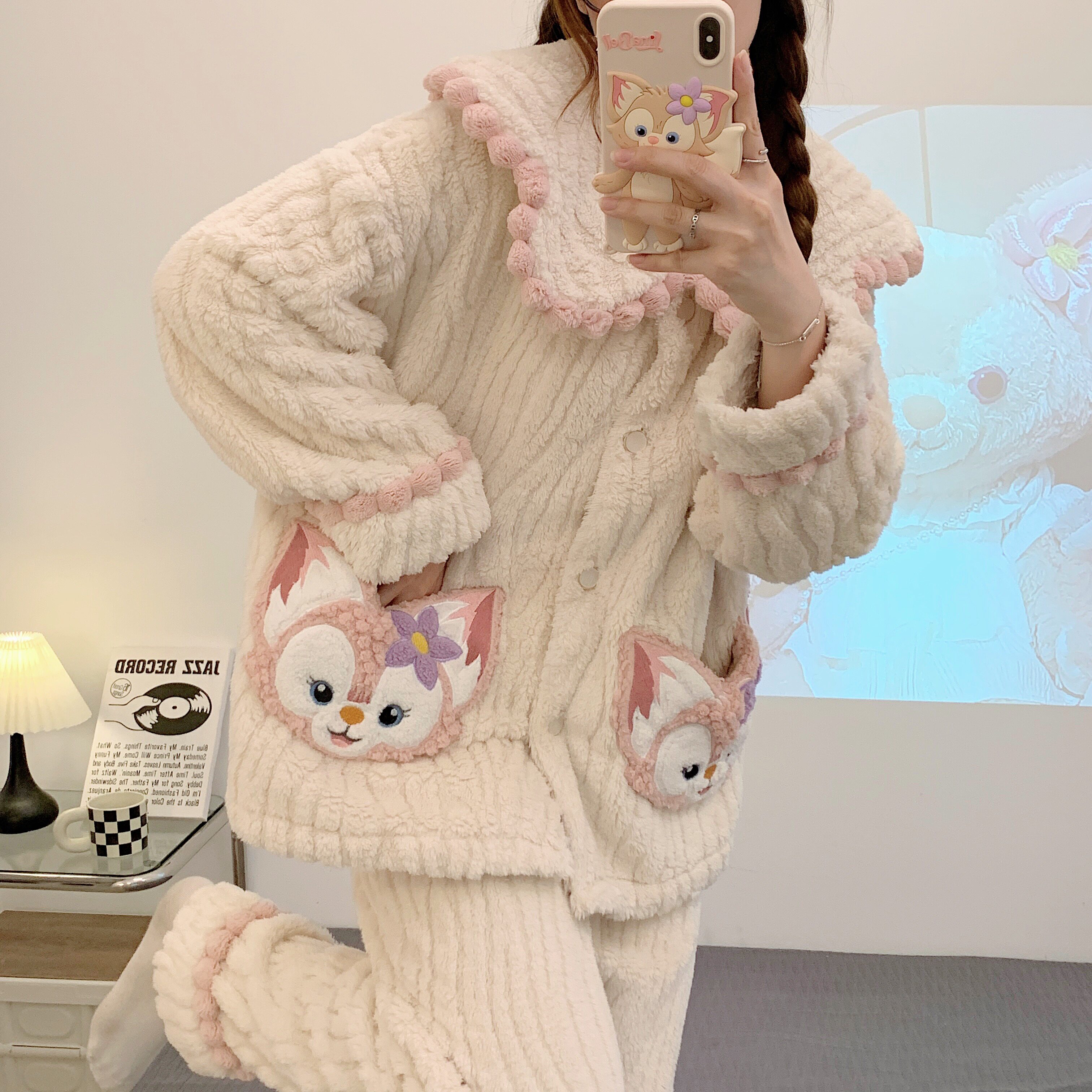 其他女珊瑚绒可爱家居服推荐