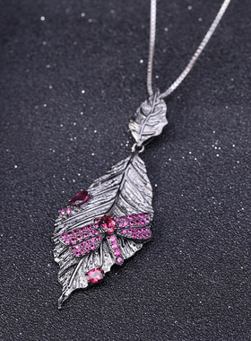 高颜值项链银小众欧美复古风轻奢