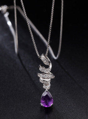 高级感吊坠银小众法式欧美复古风