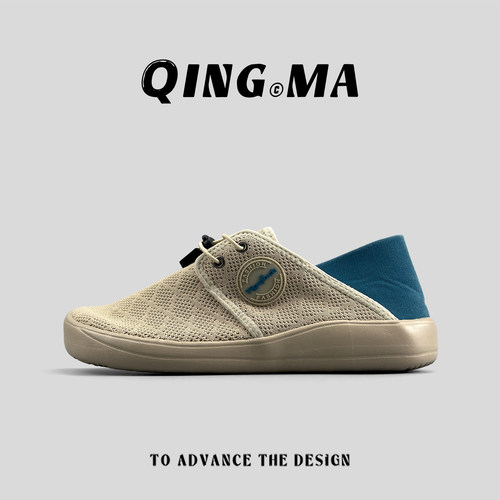 轻便懒人鞋宽头鞋时尚运动休闲鞋