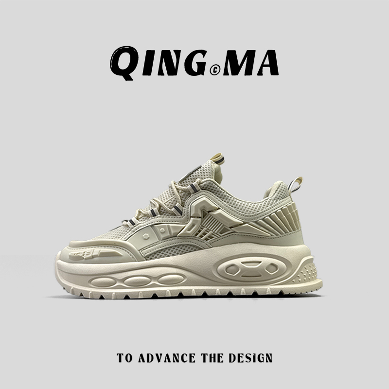 青马男鞋厚底增高时尚老爹鞋港风小众舒适百搭运动鞋休闲小白鞋男