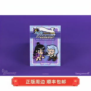 Maya Fangamer 运输中 扣针 正版 徽章 vs. 逆转裁判 Franziska