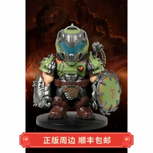 正版 DOOM 毁灭战士 树脂收藏版 屠魔者 手办玩偶 Bethesda周边