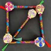 纯手工制作 保健锤背舒缓神经壮族特色广西靖西 绣蕴坊绣球