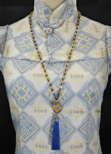 绣蕴坊 珊瑚玉绣球项链 广西特色靖西旧州绣球