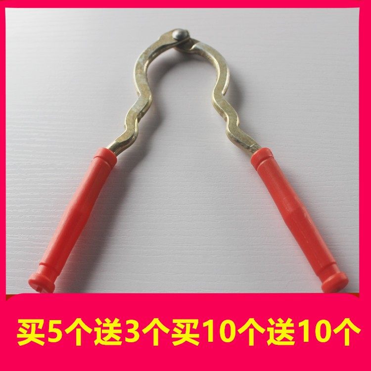 漏斗形核桃夹子 木柄核桃钳子 黑桃干果夹可开瓶盖厨房小工具1,厨房/烹饪用具,剥壳/去核器/开口器,淘宝优惠券,粉丝福利购,淘宝优惠卷