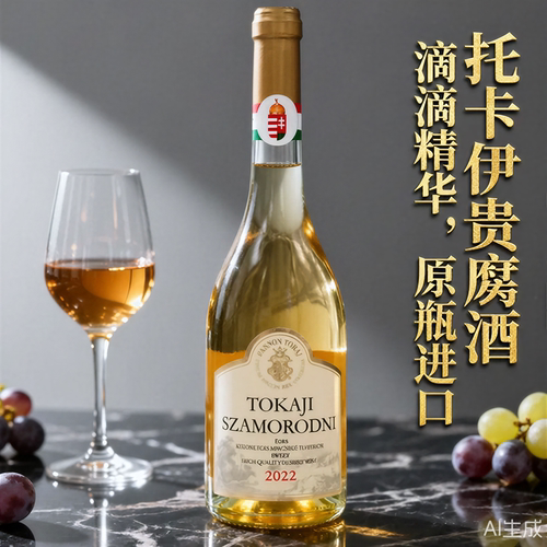 匈牙利原瓶进口 托卡伊潘诺5娄5P贵腐酒甜白葡萄酒Tokaji女生甜酒